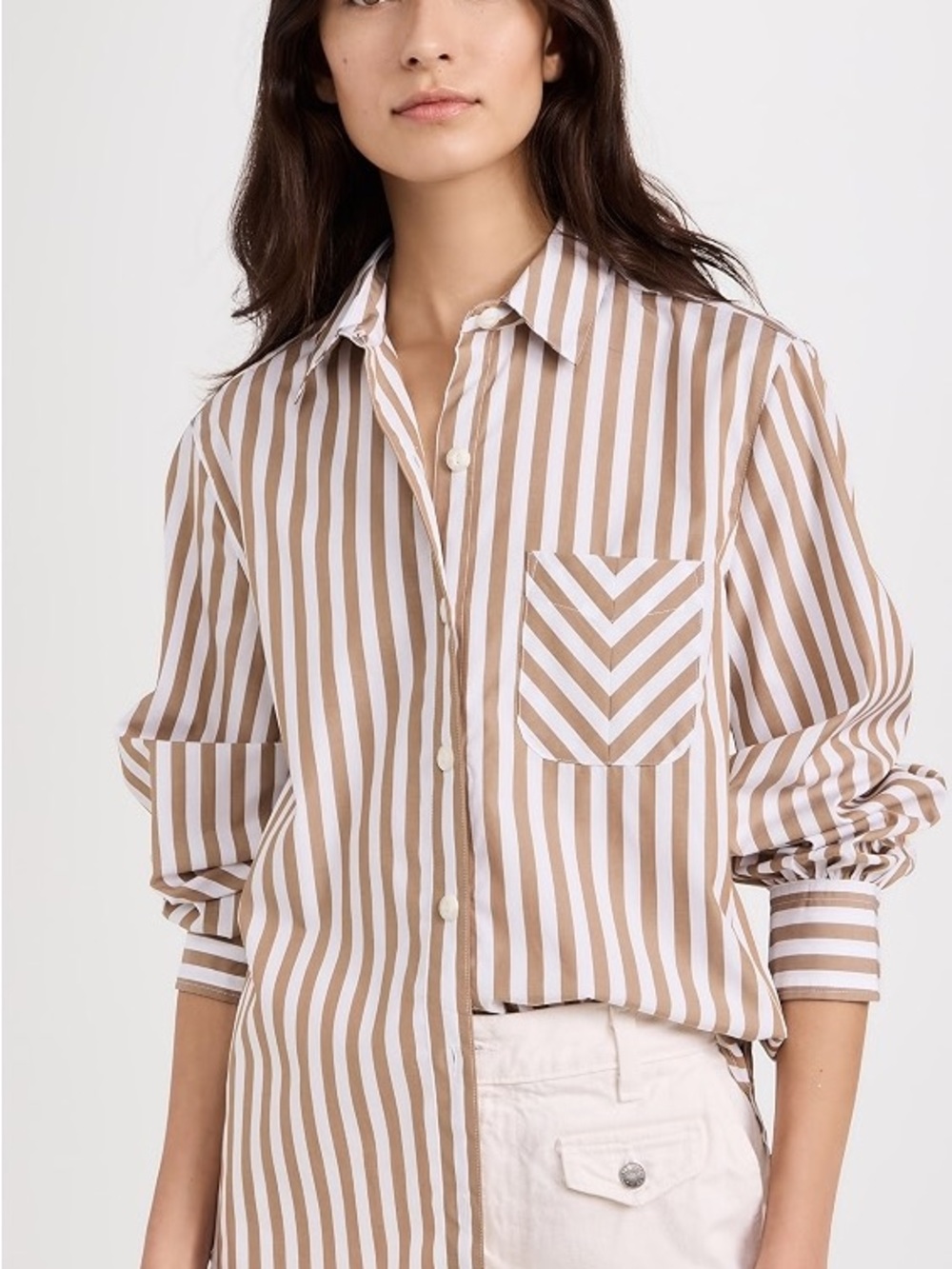 Rag & bone Maxine Button Down Shirt EUC, size M, 100% Cotton